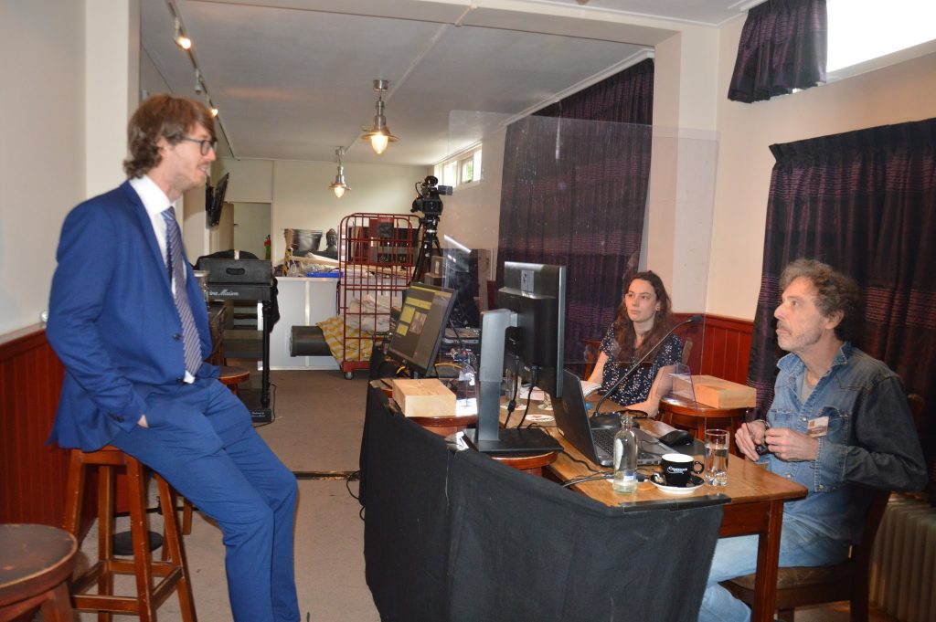 Vlnr Pim Meurs, Ester van Muijen en Paul Oodshoorn