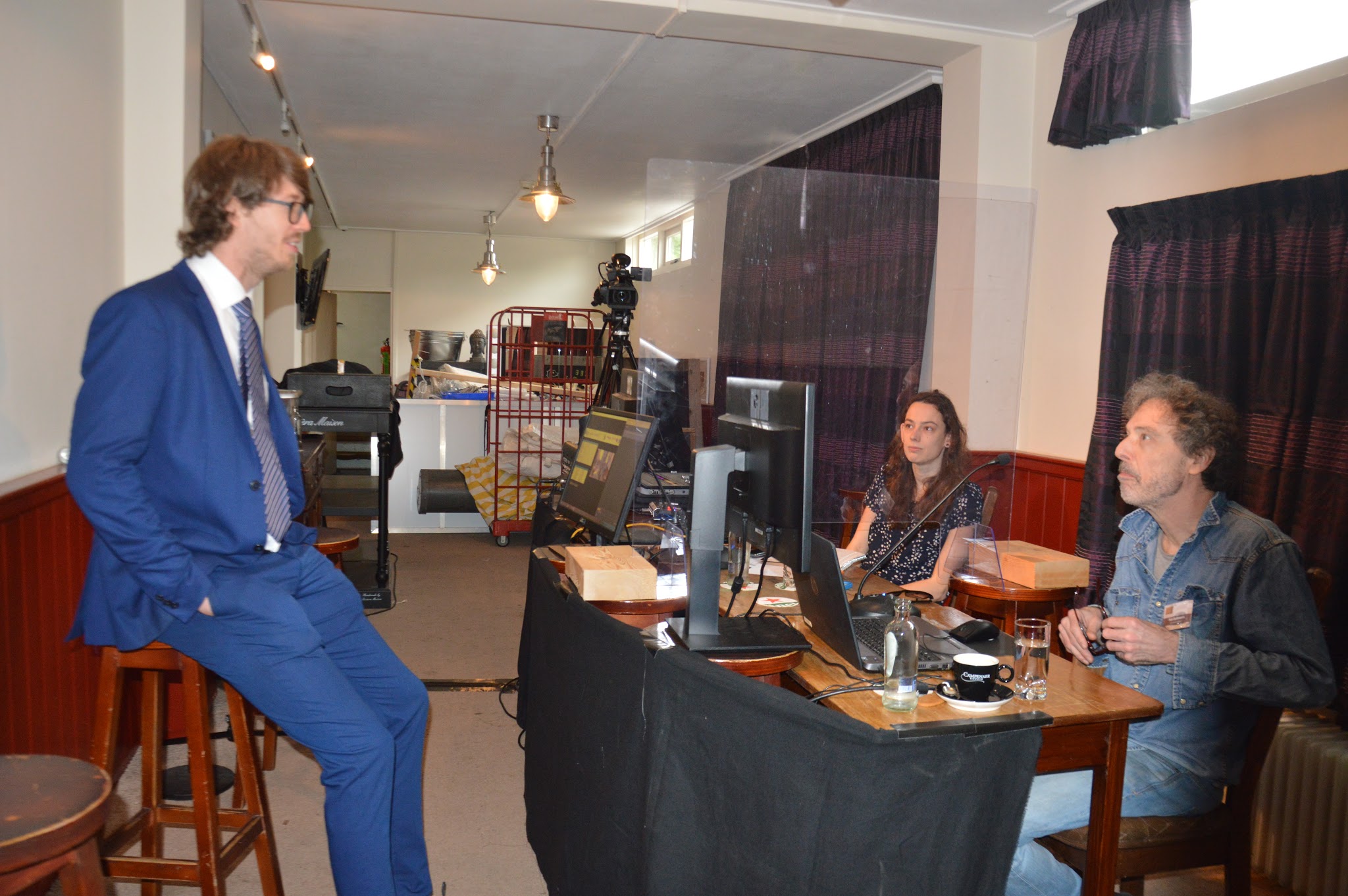 Vlnr Pim Meurs, Ester van Muijen en Paul Oodshoorn